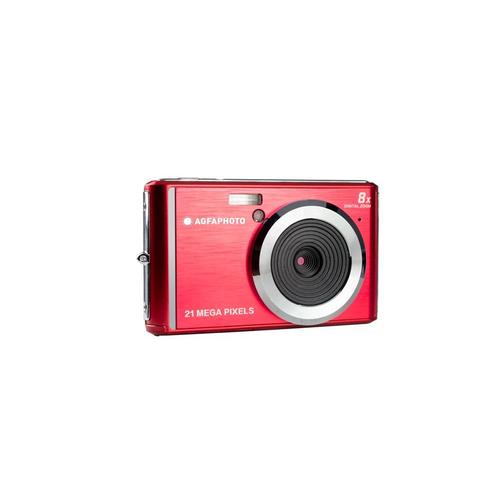 Appareil photo Compact AgfaPhoto DC5200 Rouge compact - 21.0 MP - 720 p - rouge