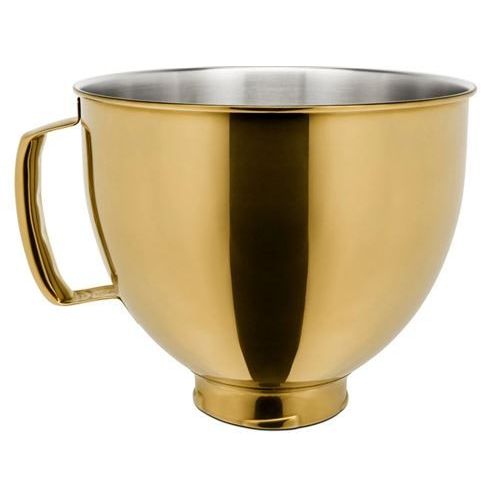 Bol Mélangeur Inox 4,8 L Kitchenaid 5ksm5ssbrg Doré