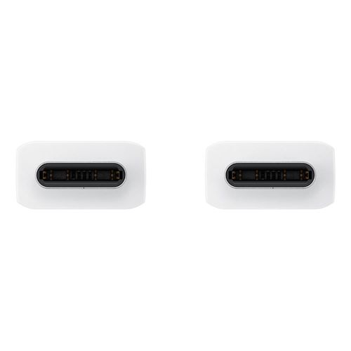Samsung EP-DX510 - Câble USB - USB-C (M) pour USB-C (M) - USB 2.0 - 5 A - 1.8 m - blanc