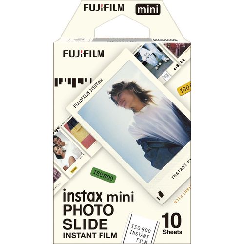 Film papier photo instantané Fujifilm Instax Mini PHOTO SLIDE WW 1 - Pack de 10