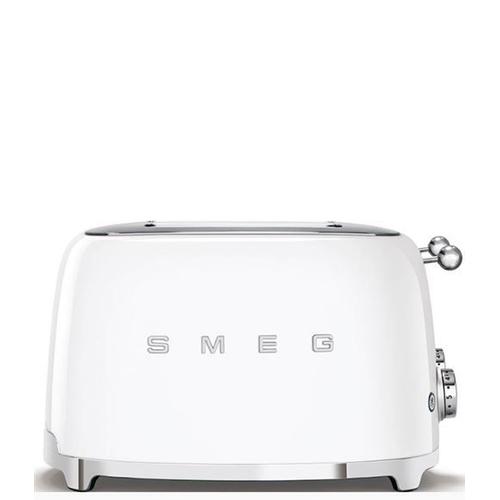 Smeg 50's Style TSF03WHEU - Grille-pain - 4 tranche - 4 Emplacements - blanc