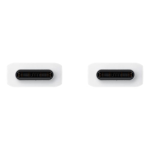 Samsung EP-DX310 - Câble USB - USB-C (M) pour USB-C (M) - USB 2.0 - 3 A - 1.8 m - blanc