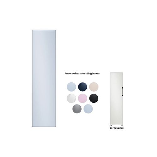 Samsung RA-M17DAA48GG - Façade d'habillage panneau de porte 45cm pour BE SPOKE RR25A5410AP - Bleu ciel satin Skyblue