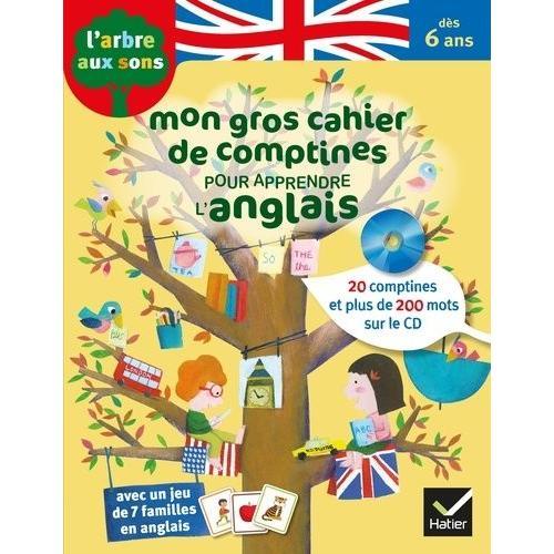 Mon Gros Cahier De Comptines Pour Apprendre L'anglais - (1 Cd-Rom)