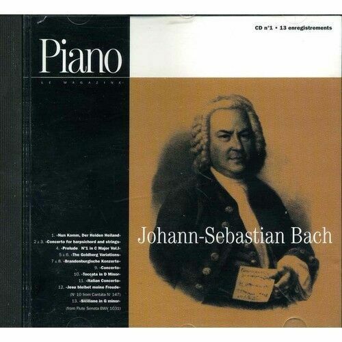 Johann-Sebastian Bach - Piano Le Magazine/ Cd