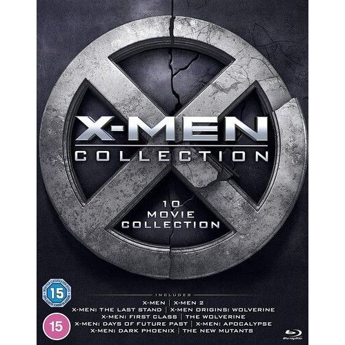 X Men 1 10 Movie Collection Blu Ray Import