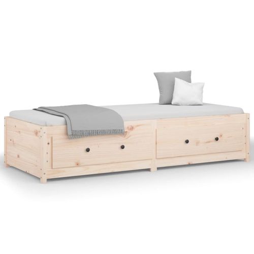 Vidaxl Lit De Jour 80x200 Cm Bois De Pin Massif