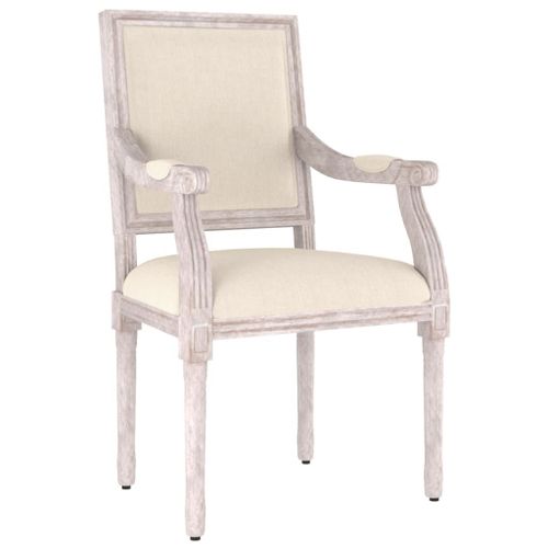 Vidaxl Chaise De Canapé Beige 54x59x99 Cm Lin