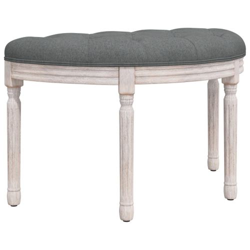 Vidaxl Banc Gris Foncé 81,5x41x49 Cm Tissu