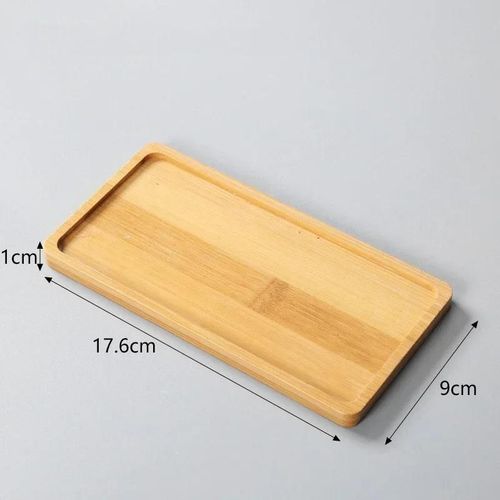 Pot De Fleur En Bois D'escalier Multi Bambou,Dessous De Verre,Assiette Décorative De Cuisine,Dessous De Verre Créatif,Polymères De Tasse À Café - Type C