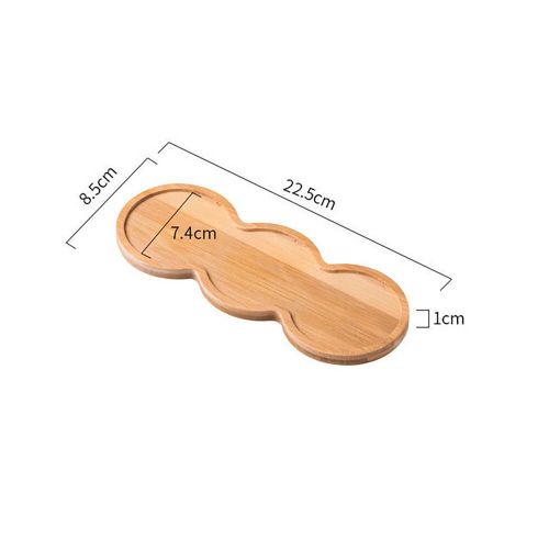 Pot De Fleur Multi Bambou En Bois D'escalier,Dessous De Verre,Assiette Décorative De Cuisine,Dessous De Verre Créatif,Polymères De Tasse À Café #I