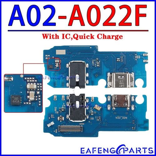 Port de chargeur USB S6 pour Samsung Galaxy,A01 Core,A11,A21,A31,A41,A51,A71,A02S,A12,Nacho,A22,4G,5G,technologie de carte de charge - Type A02 A022F