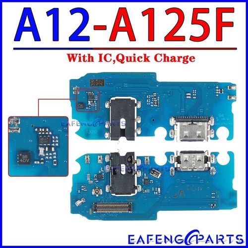 Port de chargeur USB S6 pour Samsung Galaxy,A01 Core,A11,A21,A31,A41,A51,A71,A02S,A12,Nacho,A22,4G,5G,technologie de carte de charge - Type A12 A125F