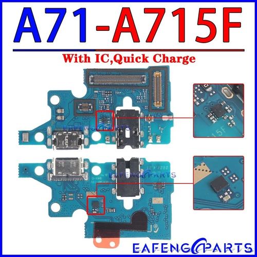 Port de chargeur USB S6 pour Samsung Galaxy,A01 Core,A11,A21,A31,A41,A51,A71,A02S,A12,Nacho,A22,4G,5G,technologie de carte de charge - Type A71 A715F
