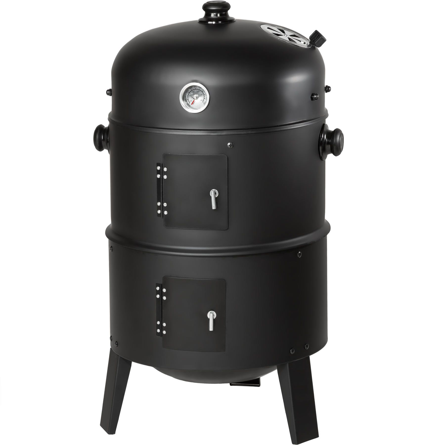 TecTake Barbecue vertical 3 en 1 fumoir