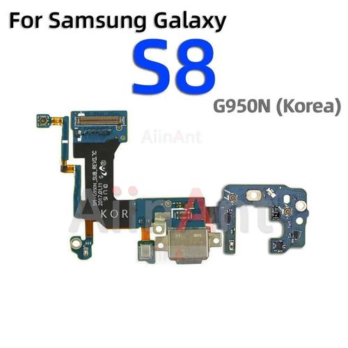 Aiinant-Câble Flexible De Chargement Usb Pour Samsung Galaxy S8,S9 Plus,G950n,G955n,G960n,G965n,Port De Carte S6 - Type S8 G950n