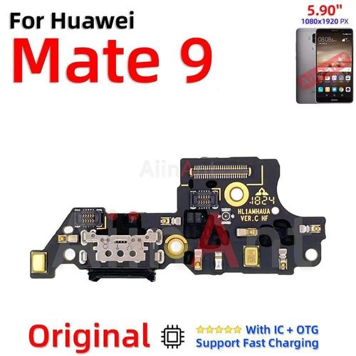 Aiinant-Chargeur Usb S6 Connecteur,Carte De Charge,Câble Flexible Pour Huawei Mate 9 10 20 Lite Pro,Pièces De Téléphone - Type Mate 9-Ori
