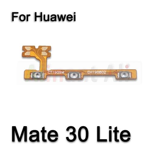 Aiinant-Ruban De Câble Flexible D'alimentation Pour Huawei Mate 8,9,10,20,20x,30 Lite Pro,4g,5g,Bouton Marche,Arrêt,Volume Haut Et Bas,Interrupteur À Clé Muet - Type Mate 30 Lite