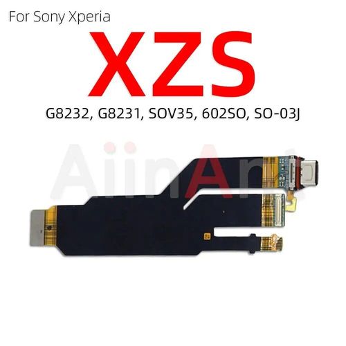 Aiinant-Port De Charge Usb,Chargeur S6 Connecteur Câble Flexible Pour Sony Xperia X Xz Xz1 Xz2 Xz3 Z3 Z4 Z5 Compact Premium Plus - Type Xzs