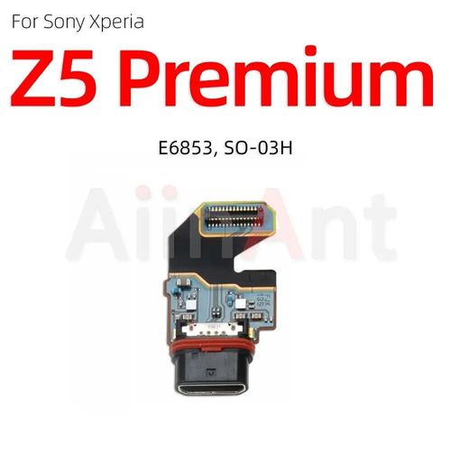 Aiinant-Port De Charge Usb,Chargeur S6 Connecteur Câble Flexible Pour Sony Xperia X Xz Xz1 Xz2 Xz3 Z3 Z4 Z5 Compact Premium Plus - Type Z5 Premium