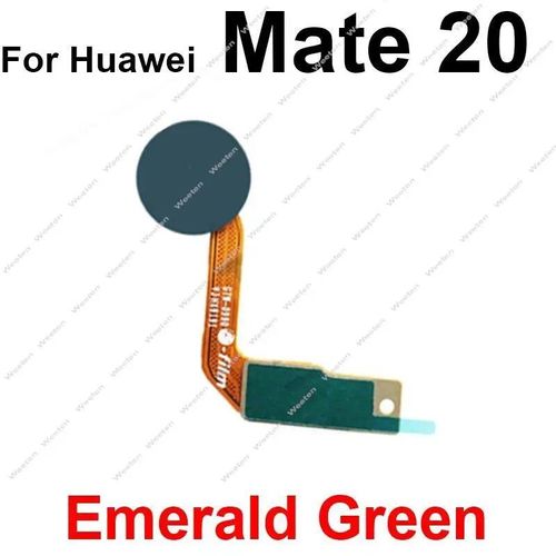 Câble Flexible Tactile Pour Huawei Mate 20 Lite Mate 20x 4g,Capteur De Bouton D'accueil,Extension D'empreintes Digitales,Ruban De Connexion Flexible - Type Mate 20-Green