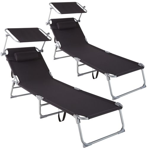 Lot De 2 Transats Chloe - Noir