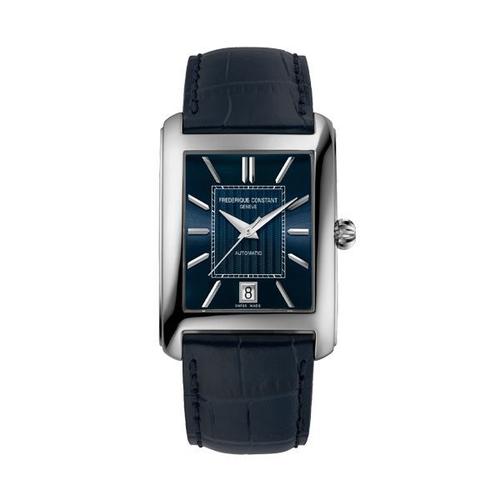 Frédérique Constant Montre Bleu Analogique Hommes Carrée Fc-303n4c6