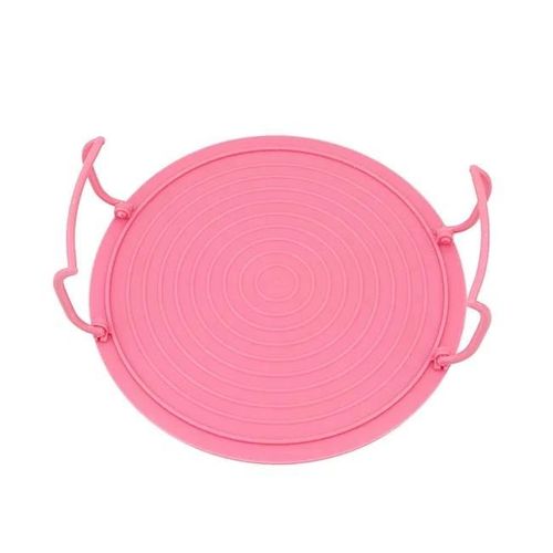 Support en plastique multifonction pour micro-ondes,3 couleurs,plaque de cuisine,empileur en plastique T1,couvercle et refroidissement,accessoires de cuisine T1 - Type Rouge