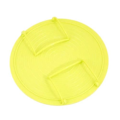 Support en plastique multifonction pour micro-ondes,3 couleurs,plaque de cuisine,empileur en plastique T1,couvercle et refroidissement,accessoires de cuisine T1 - Type YELLOW