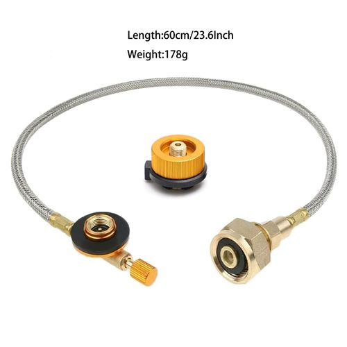 Adaptateur de recharge de propane pour réchaud à gaz de camping en plein air,remplissage Abrtor,accessoires de couremplaçant précieux,intervalles - Type Nylon #B