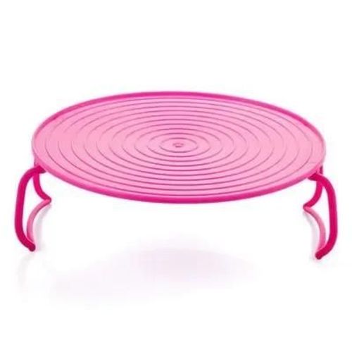 Support en plastique pour micro-ondes,3 couleurs,plaque de cuisine multifonction,couvercle empilable en plastique T1 + refroidissement,outil de cuisine T1 - Type pink