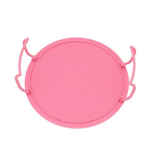 Étagère multifonctionnelle pour four à micro-ondes,double isolation,bols chauffants,support en couches,évaluation T1,accessoires de cuisine,outils - Type Rouge