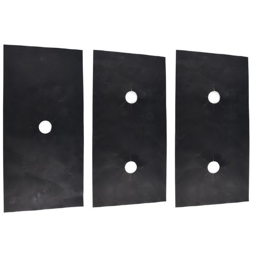 Tampons de protection pour cuisinière à gaz,3 pièces,5 trous,polymères,livres,anti-chaleur,D343 #A