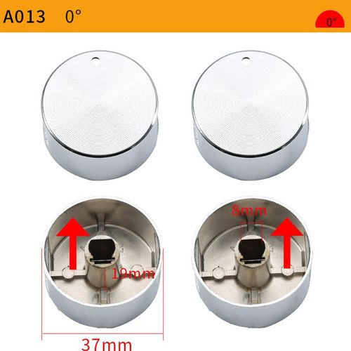 Interrupteurs à distance en alliage de haute qualité,bouton rond,Eva de cuisinière à gaz,pièces de cuisine Foy pour cuisinière à gaz,8mm,2 pièces - Type [A013]-0