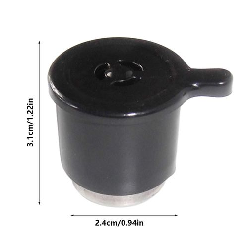 Soupape de sécurité pour autocuiseur,soupape de vapeur,pièces de rechange,soupape de pression universelle pour électrique - Type A black