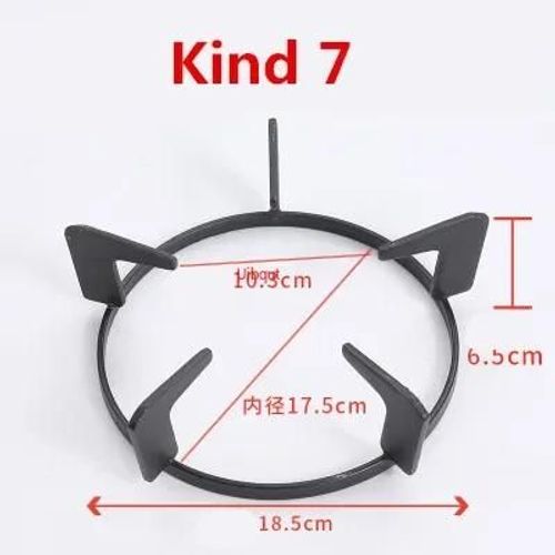 Support de poêle à wok en fonte T1,support de cuisinière à gaz,support de Eva,ustensiles de cuisine,protection de cuisinière,ustensiles de cuisine,accessoires #U