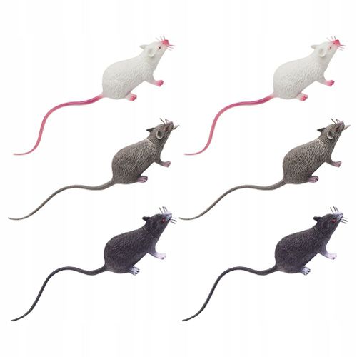 Simulation Souris Animal Enfant 6 Pcs