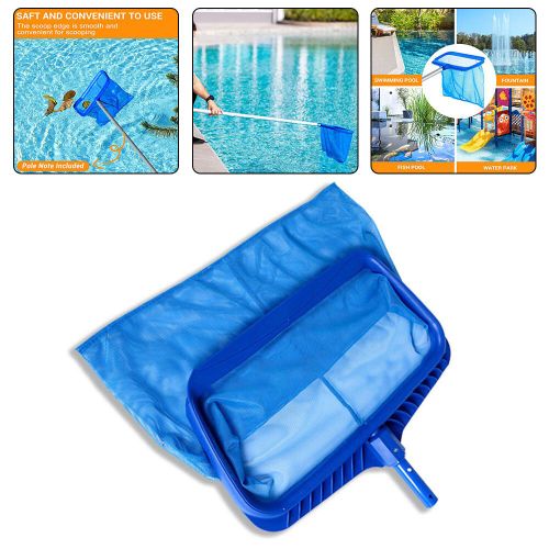 RapDuty-Écumeur de piscine en eau profonde,filet de râteau pour cuir chevelu,piscines enterrées,baignoires chaudes de spa
