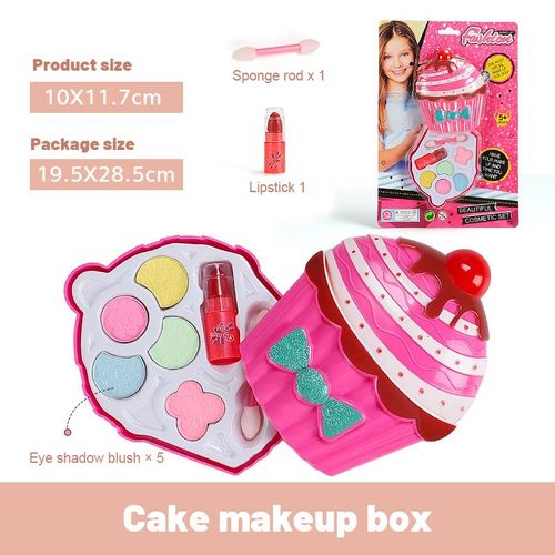 Jouets De Maquillage De Simulation De Princesse Pour Filles,Maison De Jeu,Cosmétiques Pour Enfants,Rouge À Lèvres,Ensemble De Fard À Barrage,Fête Pour Enfants,Jeu De Cosplay #B