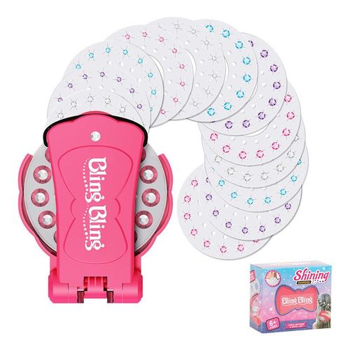 Perceuse À Bijoux Magique Pour Filles,Jouets Interactifs,Vêtements De Sauna,Accessoires Pour Cheveux,Beauté,Mode,Diamants,Paillettes Scintillantes,Cadeau - Type Mach 180 Diamonds