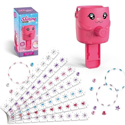 Ensemble De Décoration Diamant Brillant Pour Fille,Jouet De Décoration De Maison De Jeu,Peinture Diamant Portable,Outil De Dessin,Coiffure,Paillettes Scintillantes Blingbling - Type Set 2 #A