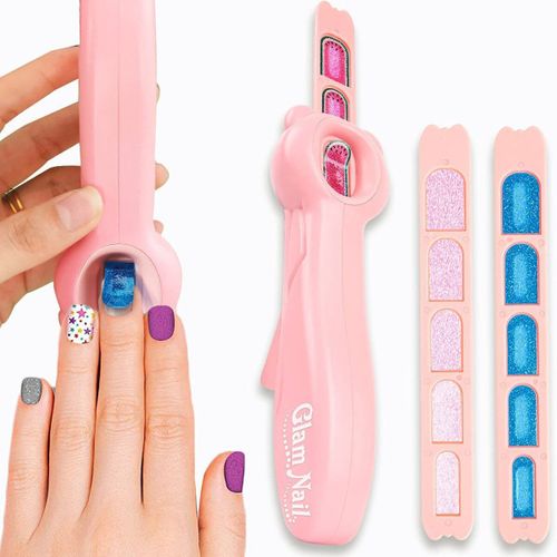 Ensemble D'autocollants D'art D'ongle De Princesse Pour Des Enfants,Machine À Ongles,Jouets De Maquillage,Décorations De Bricolage,Fille