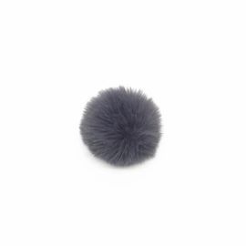 Microphone Lavalier universel Frequency Cat,pare-brise en fourrure,pare-brise doux pour D11,RODE BOYA,micro à revers - Type Grey 0.5CM