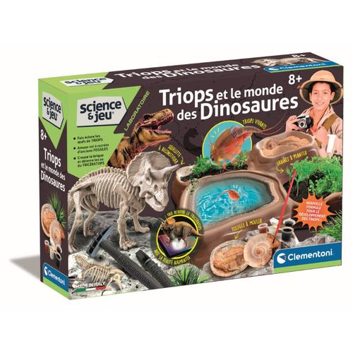 Clementoni Triops Et Le Monde Des Dinosaures