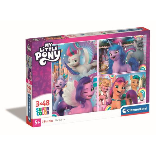 Puzzle Enfant 3x48 Pièces - My Little Pony