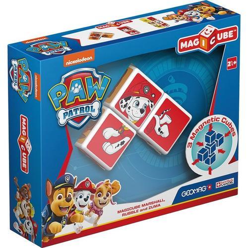 Paw Patrol Magicube - Pat' Patrouille Personnages (3 Cubes) - Marcus - Ruben - Zuma