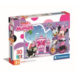 Clementoni - Puzzle enfant, 60 pièces Maxi - Minnie Happy Helpers