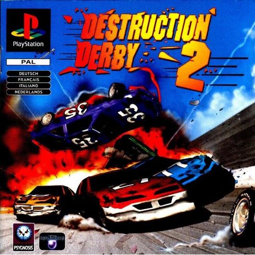 Destruction Derby 2 Ps Playstation Ps1