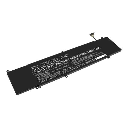 DLH DWXL4307-B089Y2 - Batterie de portable (équivalent à : Dell XRGXX, Dell 0XRGXX, Dell 6YV0V, Dell K69WH) - lithium-polymère - 7800 mAh - 89 Wh - pour Alienware M15, M17; Dell G5 15 5590; G7 15...