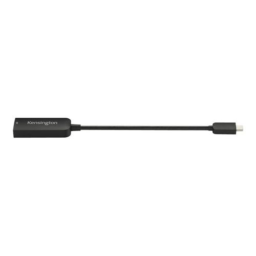 Kensington CV5000DP - Adaptateur vidéo - 24 pin USB-C (M) pour DisplayPort (F) - Thunderbolt 3 / DisplayPort 1.4 - support 4K 120 Hz, support pour 8K30Hz, support 1080 p 60 Hz